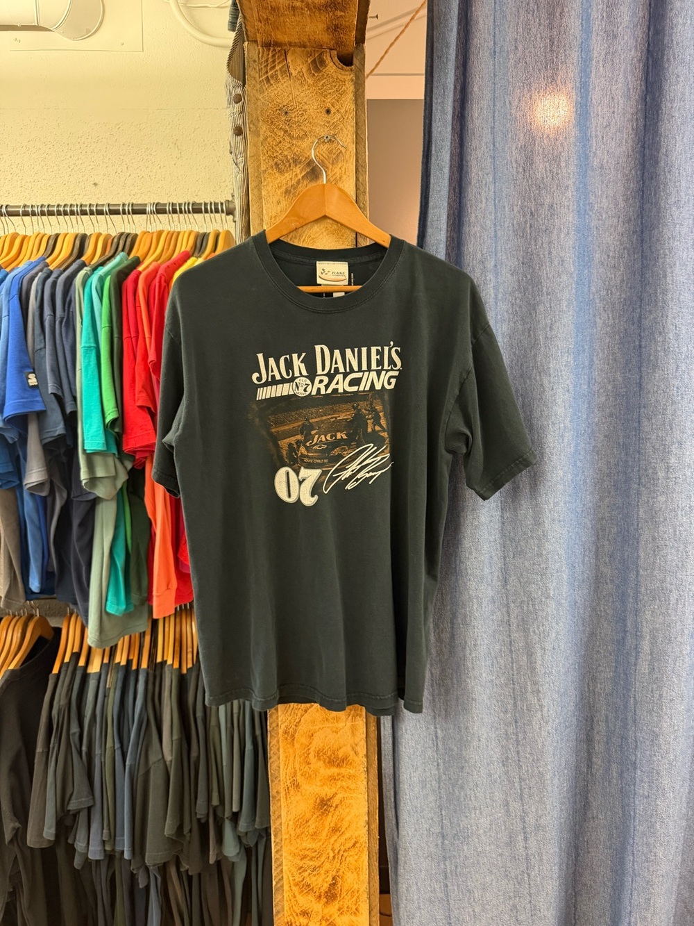 Jack Daniels Racing Black Graphic T-shirt